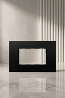 3 Gang Plate Matt Black