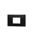 Central Plate Matt Black