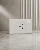 Central Plate White