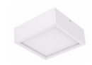 Surface mounted downlight  8w 696lm 3000k 90 deg.  IP54  w/ non-dimmable driver - white