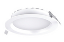 Recessed Round Fixed Downlight  10w 3000K Ø90-95 90deg. IP54  w/ non-dimmable driver - white