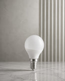 Round Bulb P25w E14 frosted 3.3W