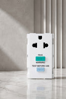 Socket with RCD Protection