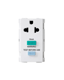 Socket with RCD Protection