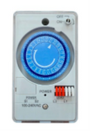 T&J ORBIK 24-hr mechanical timer switch w/ battery 100v-240v AC,15A
